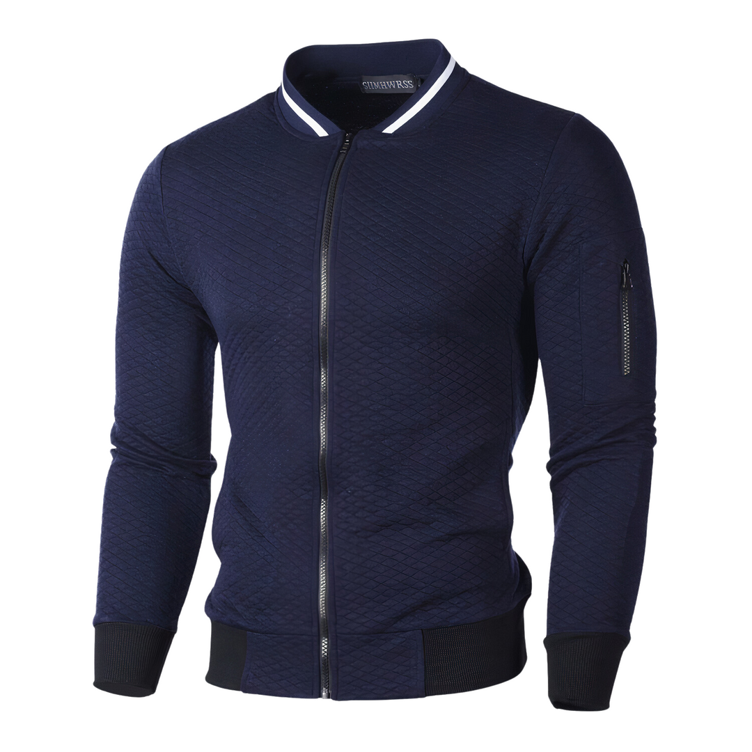 Collins - Warme en casual minimalistische jas voor heren
