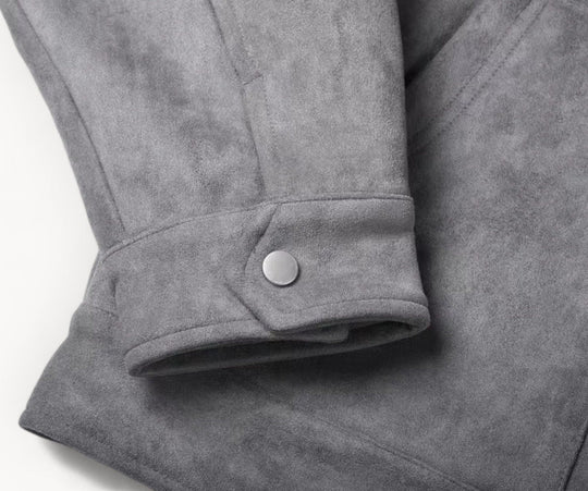 Johann - Stijlvolle Heren Suède Jas