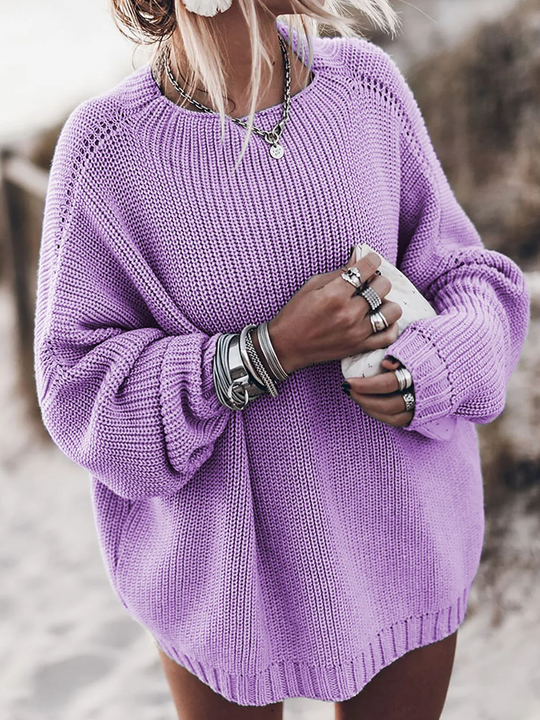 Evie - Stijlvolle Sweater in Kuststijl geïnspireerd door Zeewind