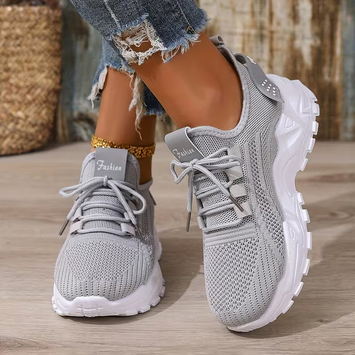 Lage sneakers dames | Sportschoenen dames | Instapgemak & Ademend Comfort