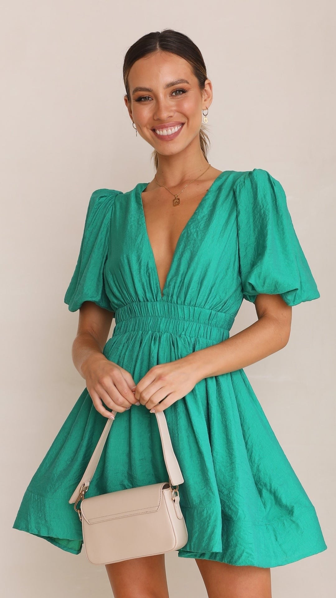 Dames Mini Jurk Elegante Pasvorm voor Zomer - Macy-4