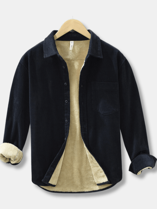 Mark - Tijdloos corduroy overhemd met knoopsluiting voor heren