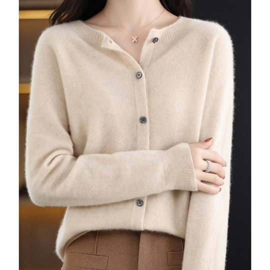 Esme – Tijdloze en Elegante Dames O Hals Vest