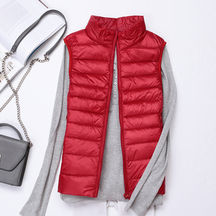 Emilia - Nieuw lichtgewicht donzen vest voor dames