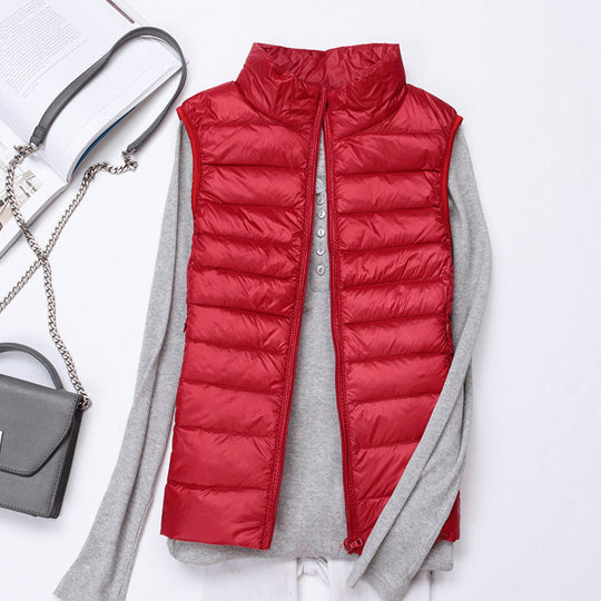 Emilia - Nieuw lichtgewicht donzen vest voor dames