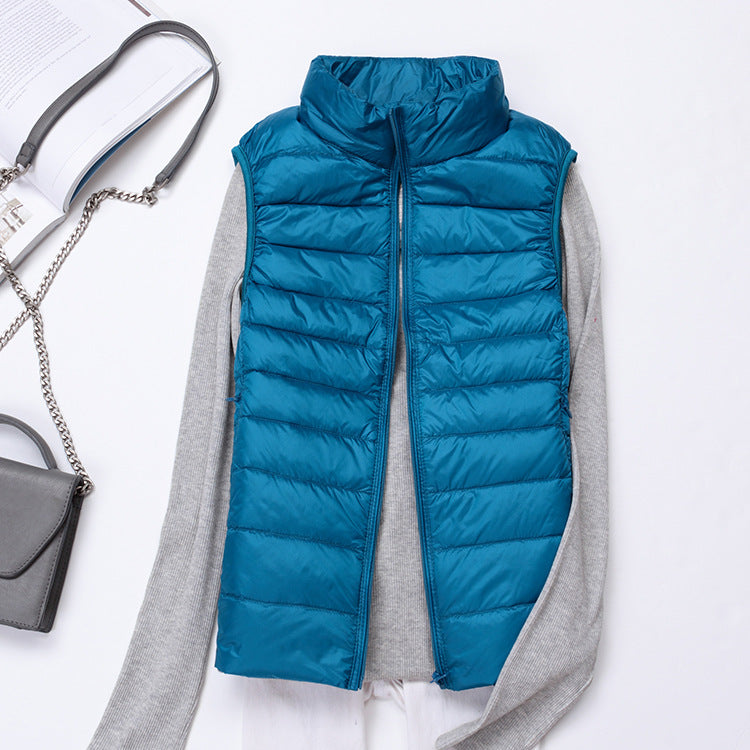 Emilia - Nieuw lichtgewicht donzen vest voor dames