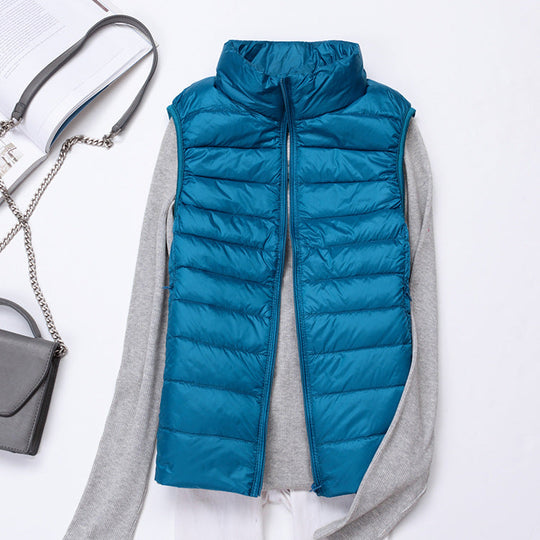 Emilia - Nieuw lichtgewicht donzen vest voor dames