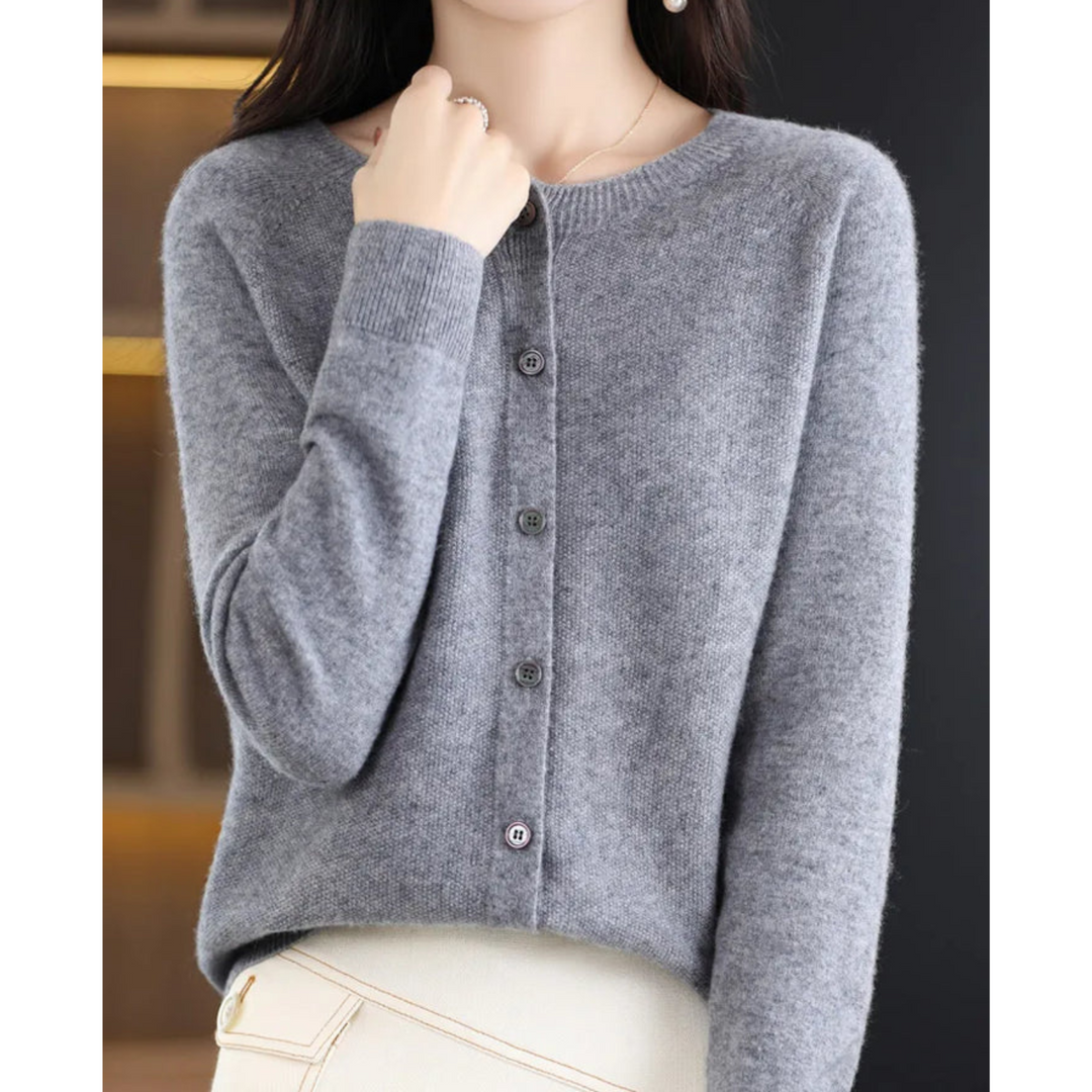 Esme – Tijdloze en Elegante Dames O Hals Vest
