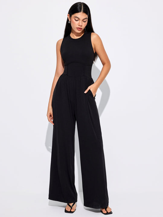 Variant image for Dames Jumpsuit Feestelijk Met Wijde Pijpen - Elegante Stijl-1