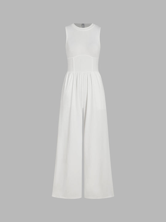 Variant image for Dames Jumpsuit Feestelijk Met Wijde Pijpen - Elegante Stijl-2