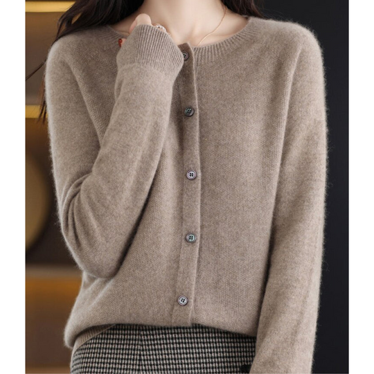 Esme – Tijdloze en Elegante Dames O Hals Vest