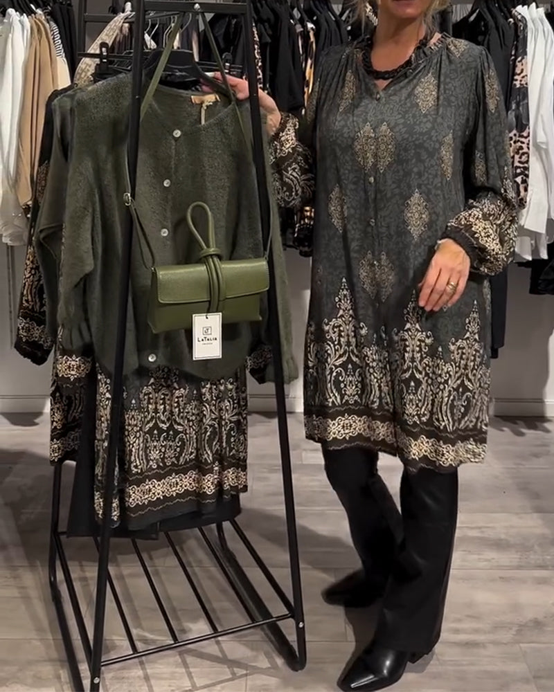 Dames Midi Jurk Elegante Pasvorm voor Zomer - Ilse-5