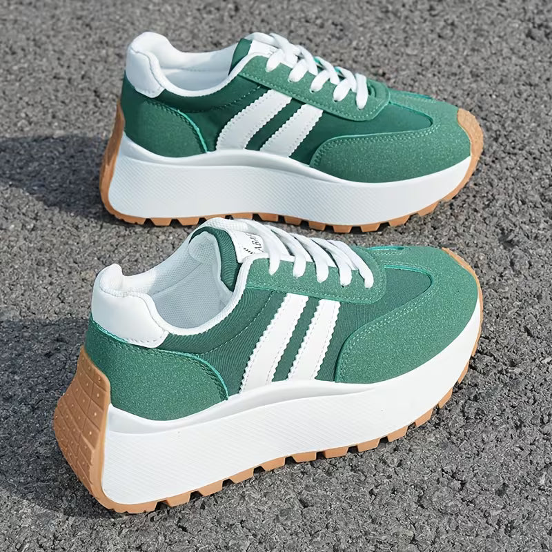 Schoenen Dames | Sneakers Dames | Dikke Zool voor Meer Lengte