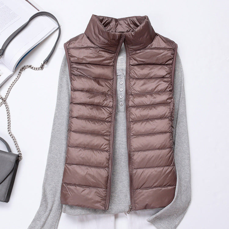 Emilia - Nieuw lichtgewicht donzen vest voor dames