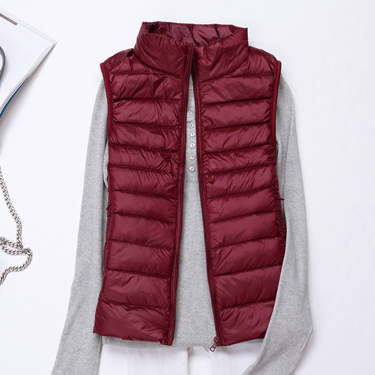 Emilia - Nieuw lichtgewicht donzen vest voor dames