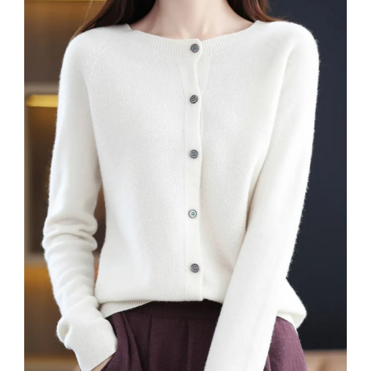 Esme – Tijdloze en Elegante Dames O Hals Vest