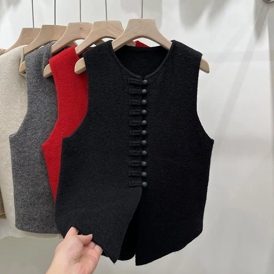 Keng - Flatterende winter trui met ronde hals