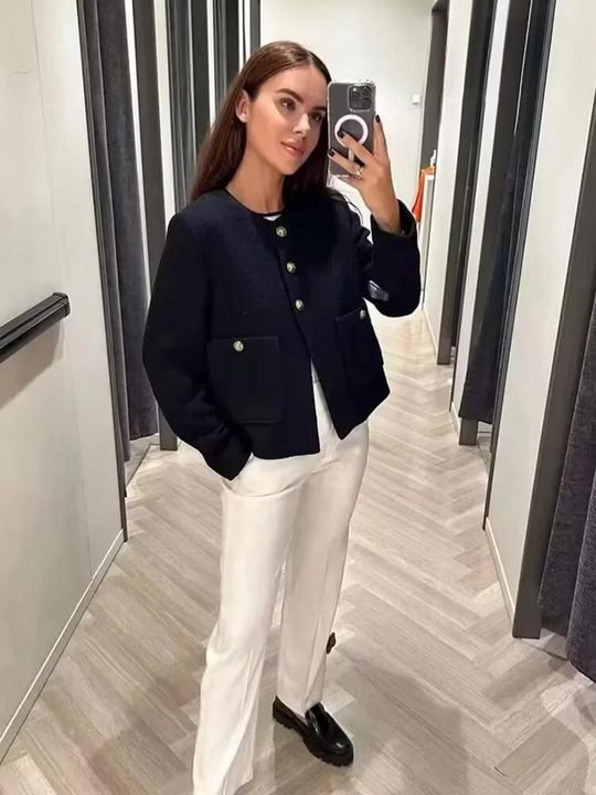 Elianara - Heldere Tweed Jas