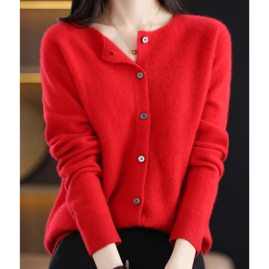 Esme – Tijdloze en Elegante Dames O Hals Vest