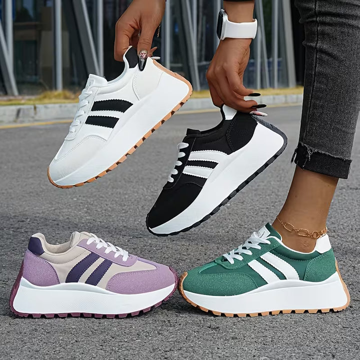 Schoenen Dames | Sneakers Dames | Dikke Zool voor Meer Lengte