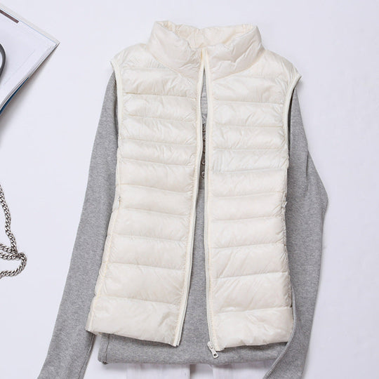 Emilia - Nieuw lichtgewicht donzen vest voor dames