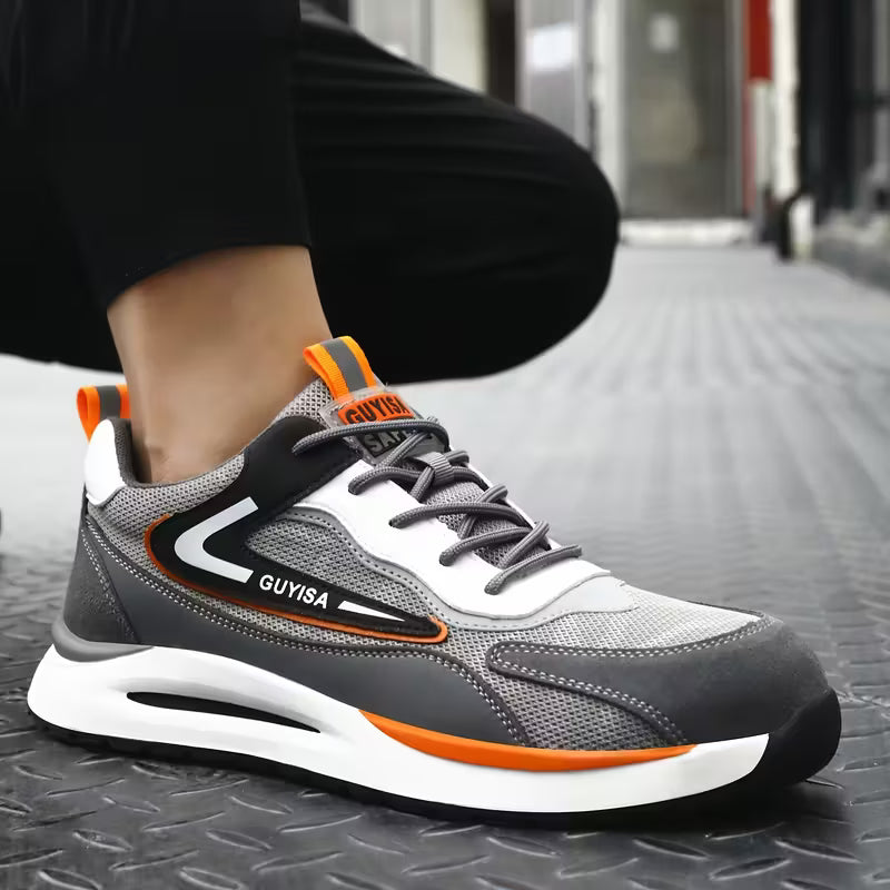 Werkschoenen Heren | Veiligheidsschoenen | Impact- & Prikbestendige Bescherming