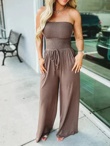 Dames Jumpsuit Off-Shoulder Casual Comfort - Emma-2