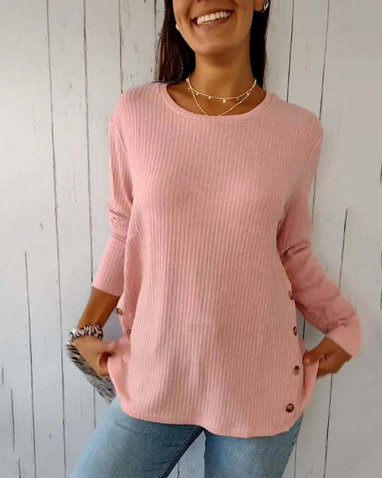 Myla - Stijlvolle top met lange mouwen voor dames