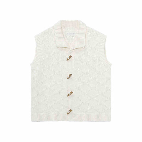 Syehnah - Basic effen mouwloos vest