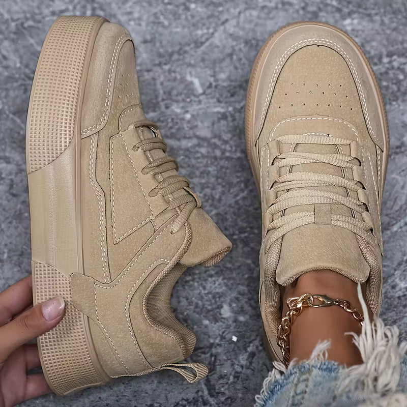 Sneakers Dames | Skateschoenen Dames | Lichtgewicht & Hoogteverhogend voor Zeker Lopen