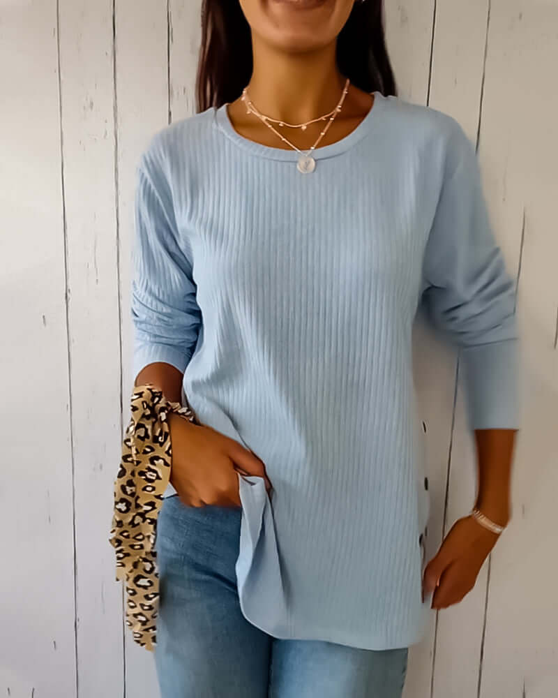 Myla - Stijlvolle top met lange mouwen voor dames