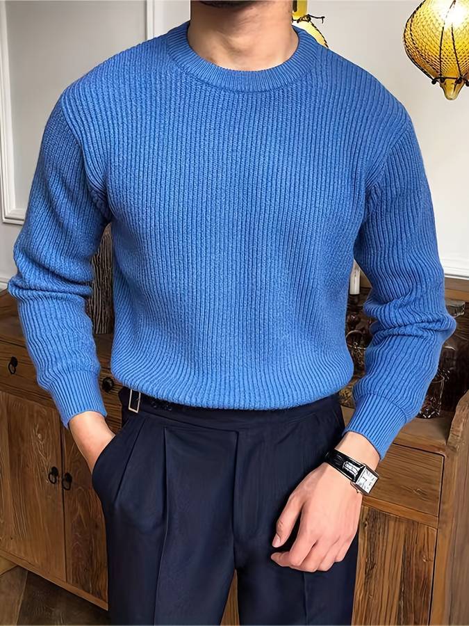 Alexius - Sweater voor heren met perfecte pasvorm