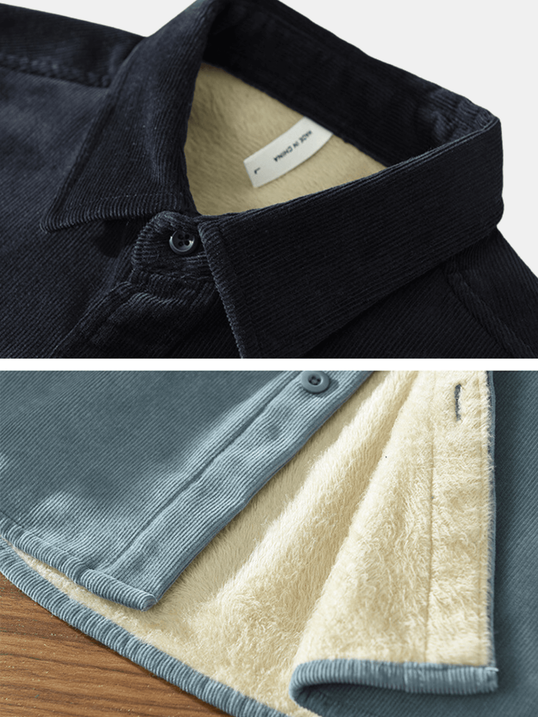 Mark - Tijdloos corduroy overhemd met knoopsluiting voor heren