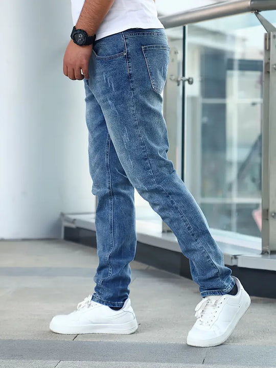 James - Casual Stijlvolle jeans voor de alledaagse heer