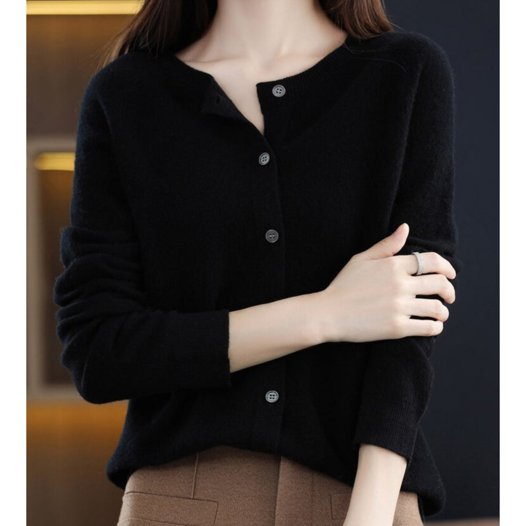 Esme – Tijdloze en Elegante Dames O Hals Vest