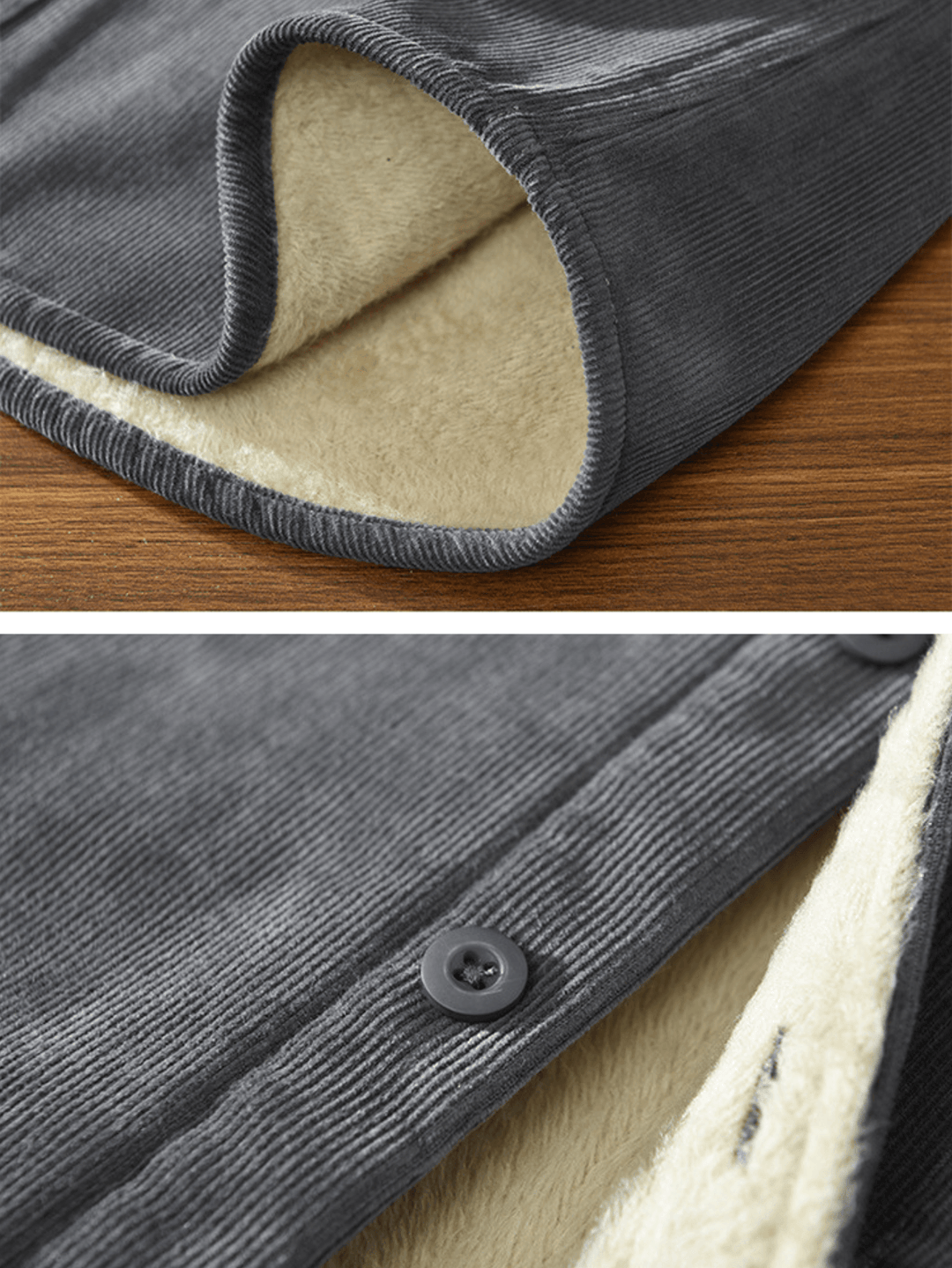 Mark - Tijdloos corduroy overhemd met knoopsluiting voor heren