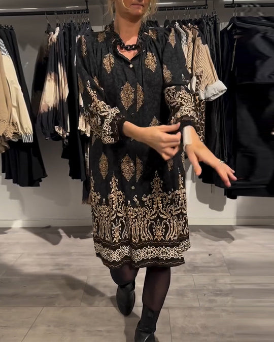 Dames Midi Jurk Elegante Pasvorm voor Zomer - Ilse-2