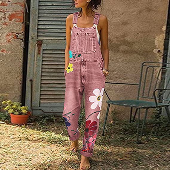 Variant image for Dames Jumpsuit Feestelijk Bloemenpatroon Elegant Design - Sarah-25