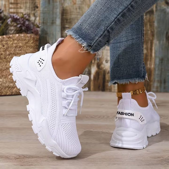 Lage sneakers dames | Sportschoenen dames | Instapgemak & Ademend Comfort