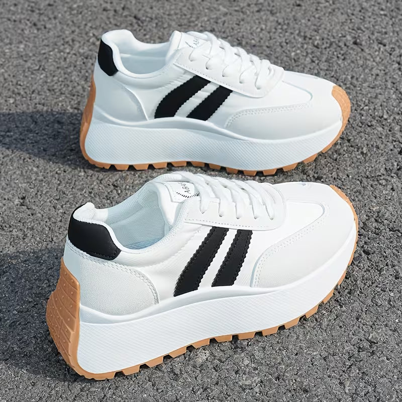 Schoenen Dames | Sneakers Dames | Dikke Zool voor Meer Lengte