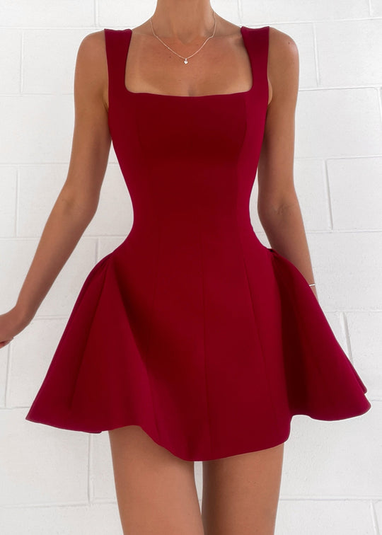 Dames Korte Avondjurk Elegante Pasvorm voor Bruiloft - Bridgit-1