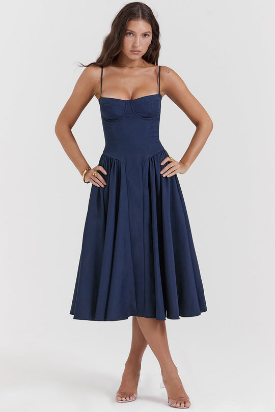 Variant image for Dames Zomerjurk Elegante Korsetstijl Voor Elke Gelegenheid - Evi-29