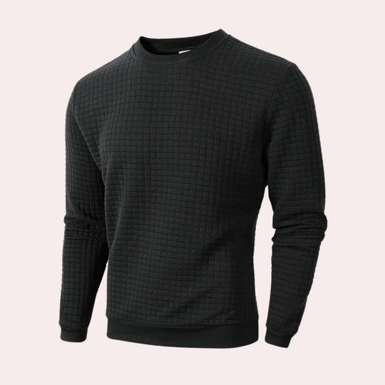 Ames - Ademende en lichtgewicht herensweater voor casual comfort
