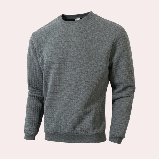 Ames - Ademende en lichtgewicht herensweater voor casual comfort