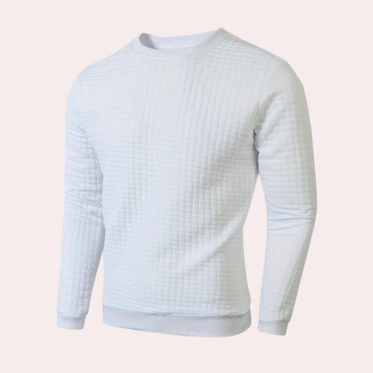 Ames - Ademende en lichtgewicht herensweater voor casual comfort
