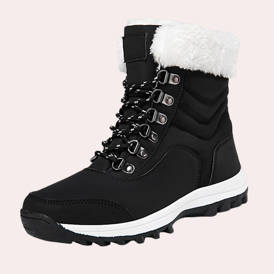 Winterlaarzen dames met antislip zool en geraffineerde details