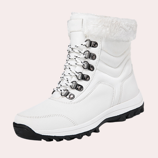 Winterlaarzen dames met antislip zool en geraffineerde details