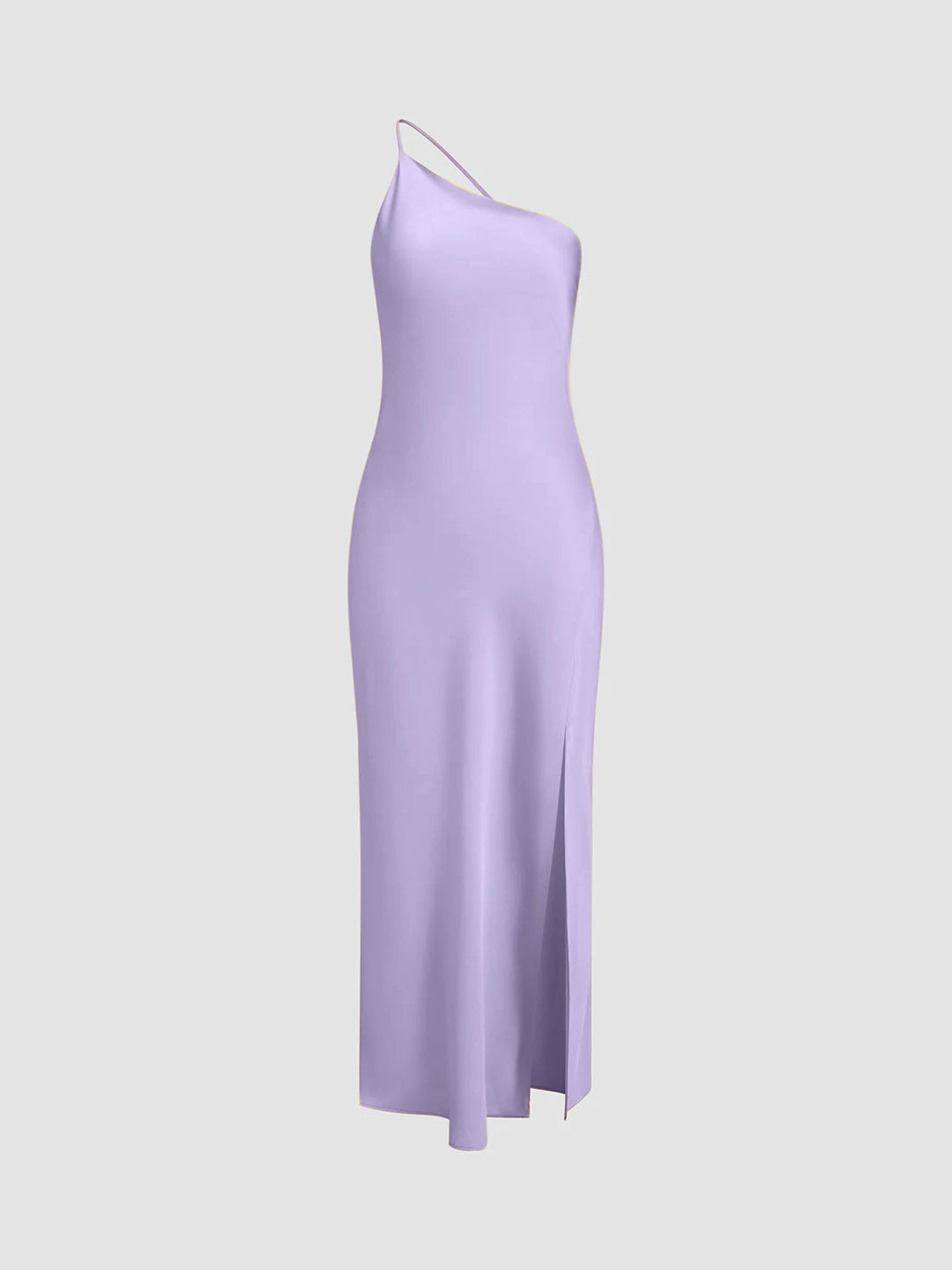 Variant image for Dames Satin Maxi Jurk Met Open Rug Elegante Lange Zomerjurk - Florence-13