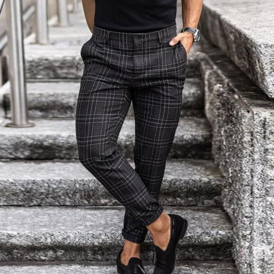 Jaan – Stedelijke Sophisticatie Markante Broek Voor Stijlvolle Mannen