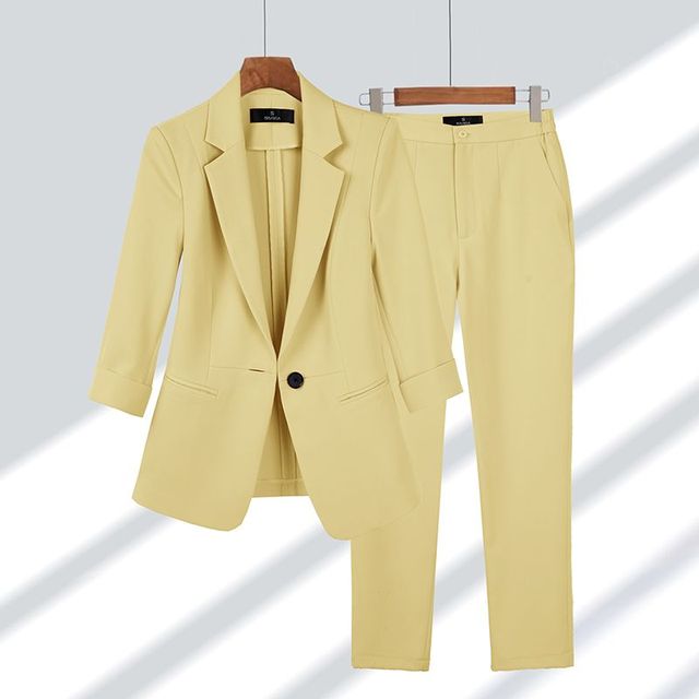 Blazer Dames | Pantalon Dames | Gecoördineerde Set & Zelfverzekerde Uitstraling